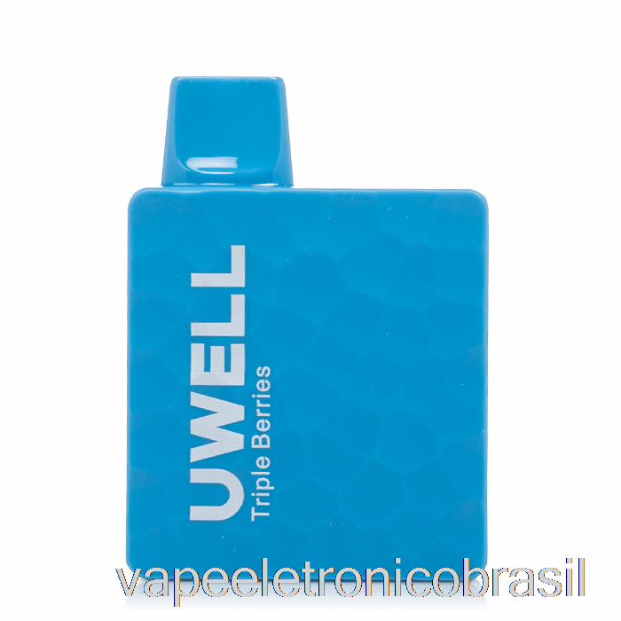 Vape Vaporesso Uwell Dk5000 Triplo Berry Descartável